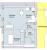 Wohnungsgrundriss